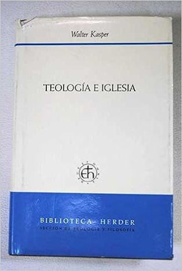 Foto de TEOLOGIA E IGLESIA (TELA) #187 (HERDER)